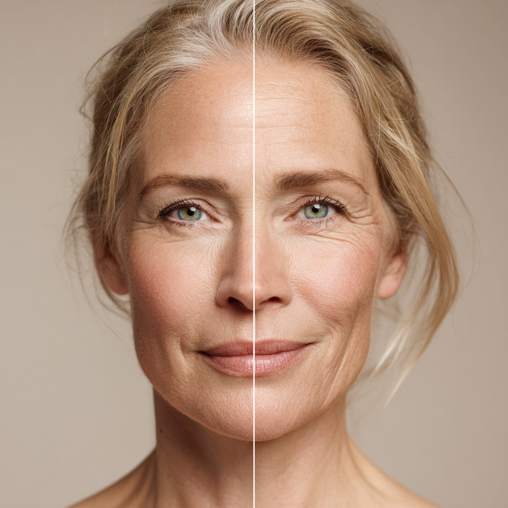 Rostro con resultado comparativo para soluciones especificas