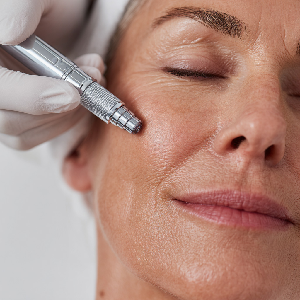 Tratamiento facial para wellness y belleza